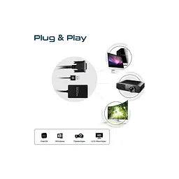 Кабель мультимедійний HDMI M to HDMI M V2.0 5.0m 90° corner Promate (prolink4k1-500.black) - мініатюра 5