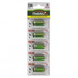 Батарейка Rablex Turbo A23 BL 5шт (88562)