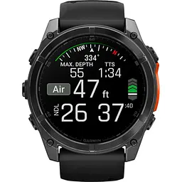 Смарт-годинник Garmin Fenix 8 AMOLED 51mm Slate Gray with Black Silicone Band (010-02905-00) [115050] - мініатюра 10