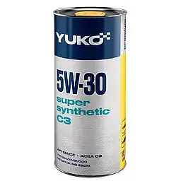 Олива моторна Yuko Super Synthetic C3 5W-30 API SN/CF 1 л (158473)