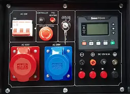 Генератор дизельний EnerSol 10/11 кВт SKD-12E-3B - мініатюра 5