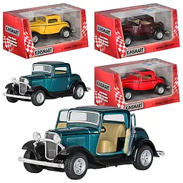 Модель легкової Ford 3-Window Coupe 1932 інерційна відкриваються двері (в асортименті) KT5332W