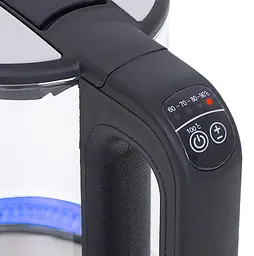 Скляний чайник 1.7 л з регулятором температури Mesko MS 1301b - мініатюра 7
