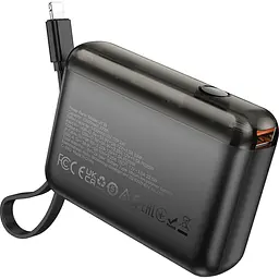 Зовнішній акумулятор Hoco J139 Hero Lightning 10000mAh 22.5W Black [123628] - мініатюра 4