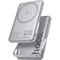 Зовнішній акумулятор Hoco Q36 Sunlight MagSafe 5000mAh 20W Gray (644884) [161350] - мініатюра 2