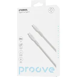 Кабель Proove Eternal USB-C to USB-C 60W 2m White (CCET60002222) [131031] - мініатюра 3
