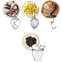 Кухонна машина Kenwood Titanium Chef Baker White XL KVL65.001WH - мініатюра 5