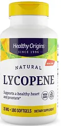 Лікопін Healthy Origins Natural Lycopene 15 мг 180 гел капс