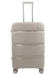 Валіза середня Milano bag 0307 поліпропілен Шампань