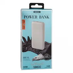 Павербанк Remax Power Bank RPP-96 10000 mAh White (11242) - мініатюра 2