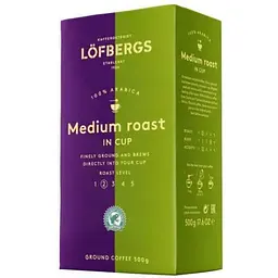 Кава мелена Lofbergs Medium Roast in Cup 500 г