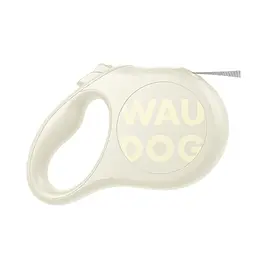 Повідець для собак WAUDOG R-leash Monochrome White S до 15 кг, 5 м, світловідбивна стрічка (816215) - мініатюра 2