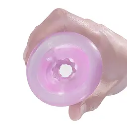 Прозорий мастурбатор вагіна PRETTY LOVE - Transparent masturbator, pink PRETTY LOVE BM-009229N-1 98169 - мініатюра 7