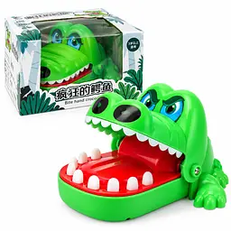 Настільна гра Крокодил стоматолог дитяча гра кусаючий крокодил Bite Crocodile інтерактивна гра для дітей