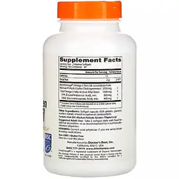 Аляскінський риб'ячий жир (Омега-3) Doctor's Best Fish Oil with AlaskOmega 180 капсул - мініатюра 2