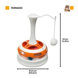 Іграшка для котів Ferplast Tornado Ø 24x34 см 85100200 - мініатюра 2