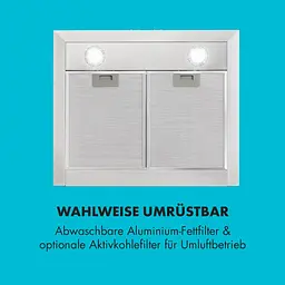 Витяжка Klarstein Limelight 600 м³/год (10034976) - мініатюра 8