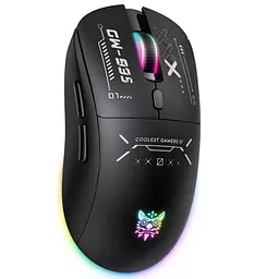 Комп'ютерна мишка Onikuma ігрова бездротова акумуляторна CW-935 Pro з RGB підсвіткою та 3 режимами підключення