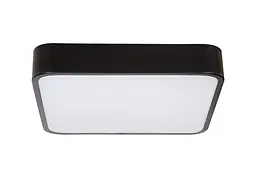 Люстра стельова LED Levistella 752L69 BK, 48W, чорний метал, білий акрил, сучасний стиль