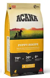 Сухий корм ACANA Puppy Recipe для цуценят усіх порід 17 кг (a50017)