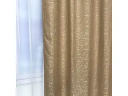 Мармурові лляні штори кавового кольору на тасьмі 2шт. 150х270 ALBO pbe0052463 - мініатюра 5