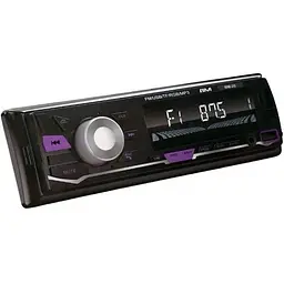 Автомагнітола Bluetooth BM-25 ISO 1DIN Автозвук 4x100вт USB SD пульт ду LCD-дисплей RGB підсвічування Чорний
