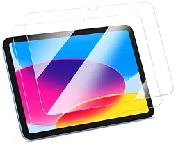 Захисне скло DK для Apple iPad 11" A16 2025 A3354/A3355/A3356 Full Glue 2 шт (015170) - мініатюра 2
