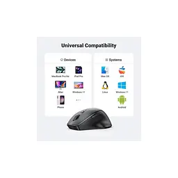 Мишка Ugreen MU101 Wireless Black (90395) - мініатюра 9