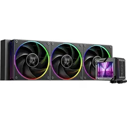 Система рідинного охолодження ID-Cooling DL360 MAX, чорний, 3x MF-1230-ARGB-K PWM, 500×2300±10% RPM, Intel: