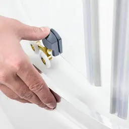 Душовий бокс Lidz Tani SB90x90.SAT.LOW.GR, Хром матовый, тонований, хром матовий - мініатюра 9