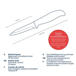 Ніж кухонний Kela Acida для чищення овочів 9 см (11408) - мініатюра 3
