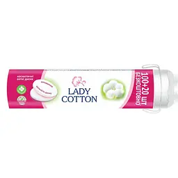 Диски ватні косметичнi Lady Cotton 41103230 100+20 шт. (4744246013023A)