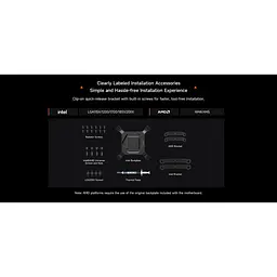 СВО PcCooler PсCOOLER DS360 PRO Digital Black (D7-S360WBKN-GL) - мініатюра 15