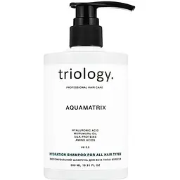 Шампунь для всіх типів волосся Triology. AquaMatrix зволожувальний 500 мл