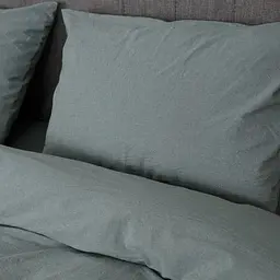 Постільна білизна сімейна Viluta Сатин Wash-86-S 210х143х2 см м'ятна - мініатюра 4