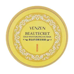 Гідрогелеві патчі Venzen для очей з золотом та екстрактом спіруліни Gold Moisturizing ​​Eye Mask - мініатюра 2