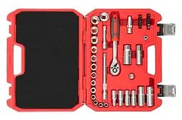 Набір інструментів Intertool RED 39 од., 3/8" (ET-9039) - мініатюра 2