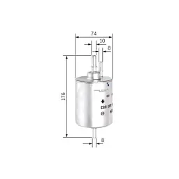 Фільтр паливний Bosch F 026 403 003 - мініатюра 5