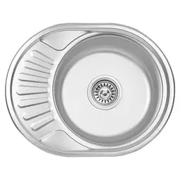Кухонна мийка 570x450x160 мм + сифон Wezer 5745(08) Decor, Decor