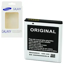 Аккумулятор оригінал Samsung EB424255VU S3850/ S5222/ S3350/ S3770/ S5220/ B360E - мініатюра 2