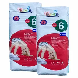 Підгузки-трусики Mamia Premium Pants XL 6 (18-30 кг) 72 шт