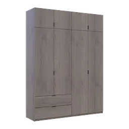 Шафа розпашна для одягу Doros Лукас Канноло/Канноло 180х50х240 (44900367) - мініатюра 7