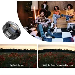Об'єктив `Риб'яче око` для смартфона Ulanzi CL-004 8mm (F007) [161552] - мініатюра 4