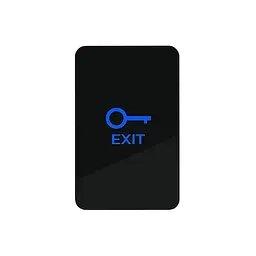 Кнопка виходу сенсорна накладна Trinix ART-901 Black (70-00033)