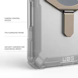 Чохол UAG для iPhone 17 Pro Max, Plasma XTE MagSafe, Clear/Titanium teh0019325 - мініатюра 6