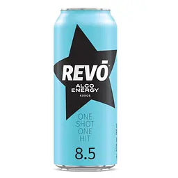 Напій слабоалкогольний Revo Кокос енергетичний сильногазований 0.5 л
