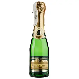 Вино игристое Grand Augustin Brut white, белое, брют, 0,2 л