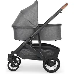 Прогулянкова коляска Uppababy Cruz V2 - JAKE + люлька Uppababy Carrycot-Greyson charcoal Melange Carbon Frame - мініатюра 7