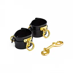 Пані шкіряні зі вставками позолоти Ankle Cuffs Upko size L - мініатюра 6