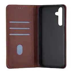 Чохол-книжка Premium Samsung A5 (A256) Dark Brown - мініатюра 2